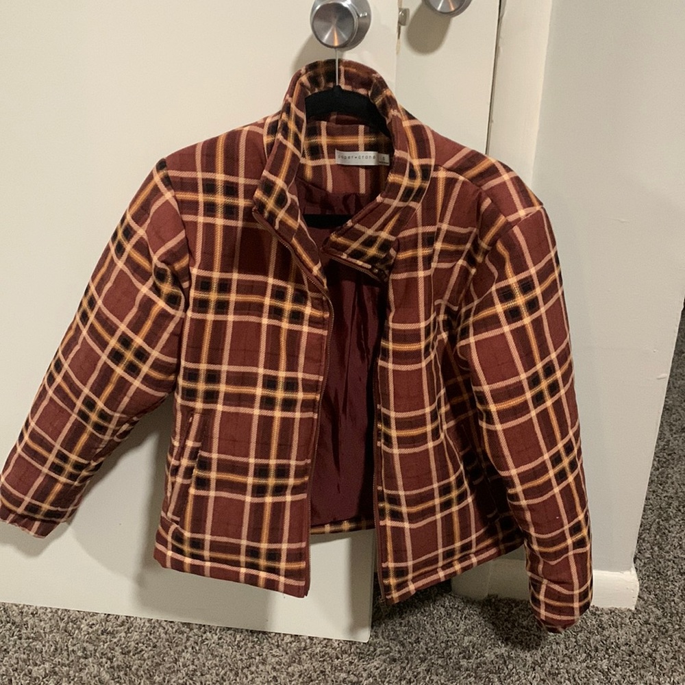 Roolee - Paper & Crane Plaid Small Puffer